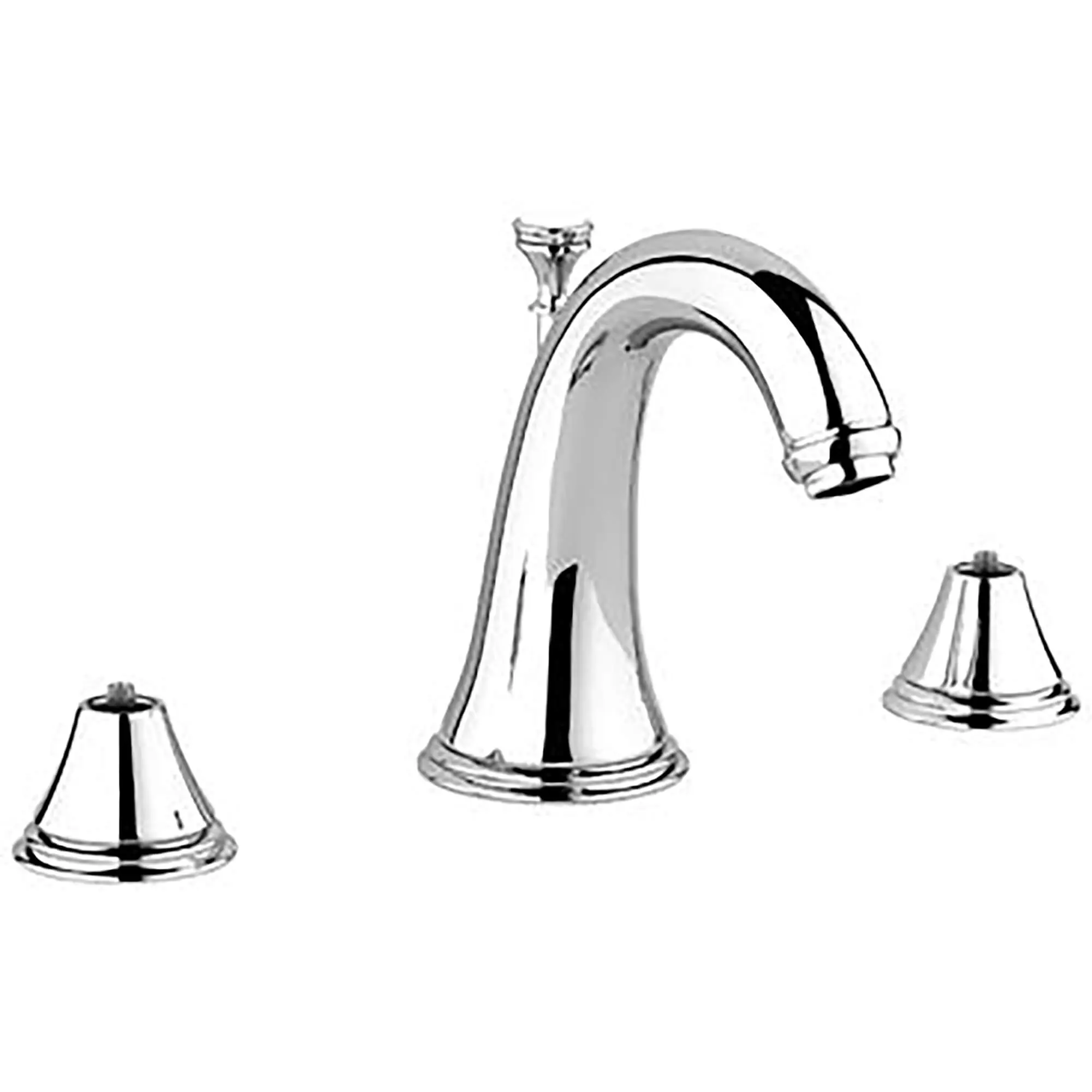 8" Widespread 2-Handle S-Size Bathroom Faucet 4.5 L/min (1.2 gpm)